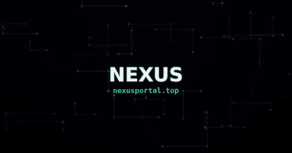 Nexus market portal editorial overview — verified link directory
